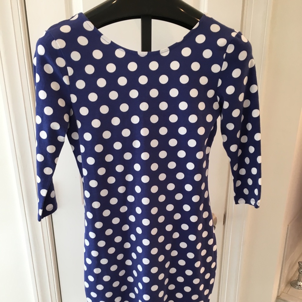 Primark Atmosphere Bodycon Dress Sz 10 Polka Dots